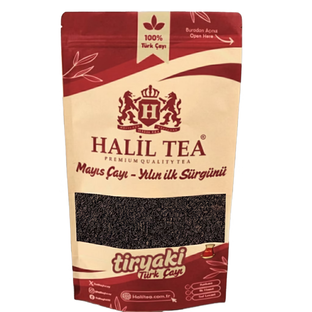 Halil Tea Tiryaki Mayıs Çayı 1 Kg | Yoğun Demli Rize Türk Çayı