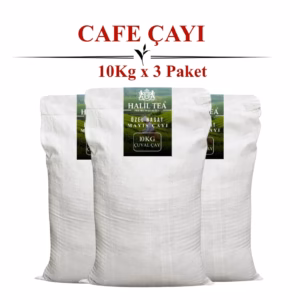 Cafe Çayı 30 KG (10KG x 3 Çuval) – 1. Kalite Mayıs Hasat Türk Çayı | Halil Tea