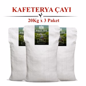 Seçkin Mayıs Hasat Kafeterya Çayı 60 KG (20KG x 3 Çuval) – 1. kalite İşletme Çayı | Halil Tea