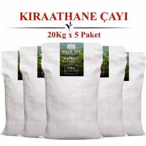 Premium Mayıs Hasat Kıraathane Çayı 100 KG (20KG x 5) – Yoğun Dem türk Çayı | Halil Tea