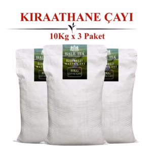 Kıraathane Çayı 30 KG (10KG x 3 Çuval) – Yüksek Demli Toptan Çay